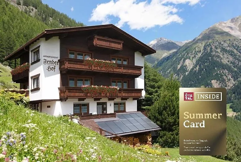 Apartament Fenderhof Sölden